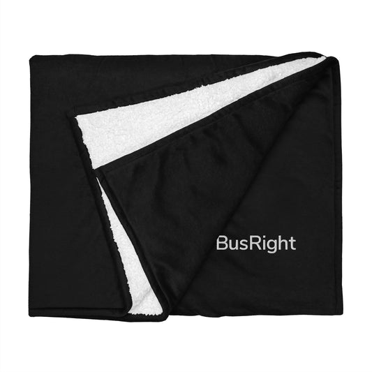 BusRight Premium Sherpa Blanket