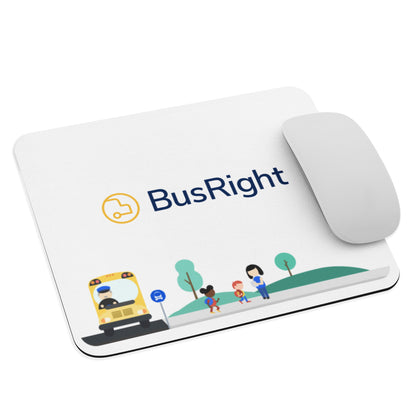 BusRight Mouse Pad - White