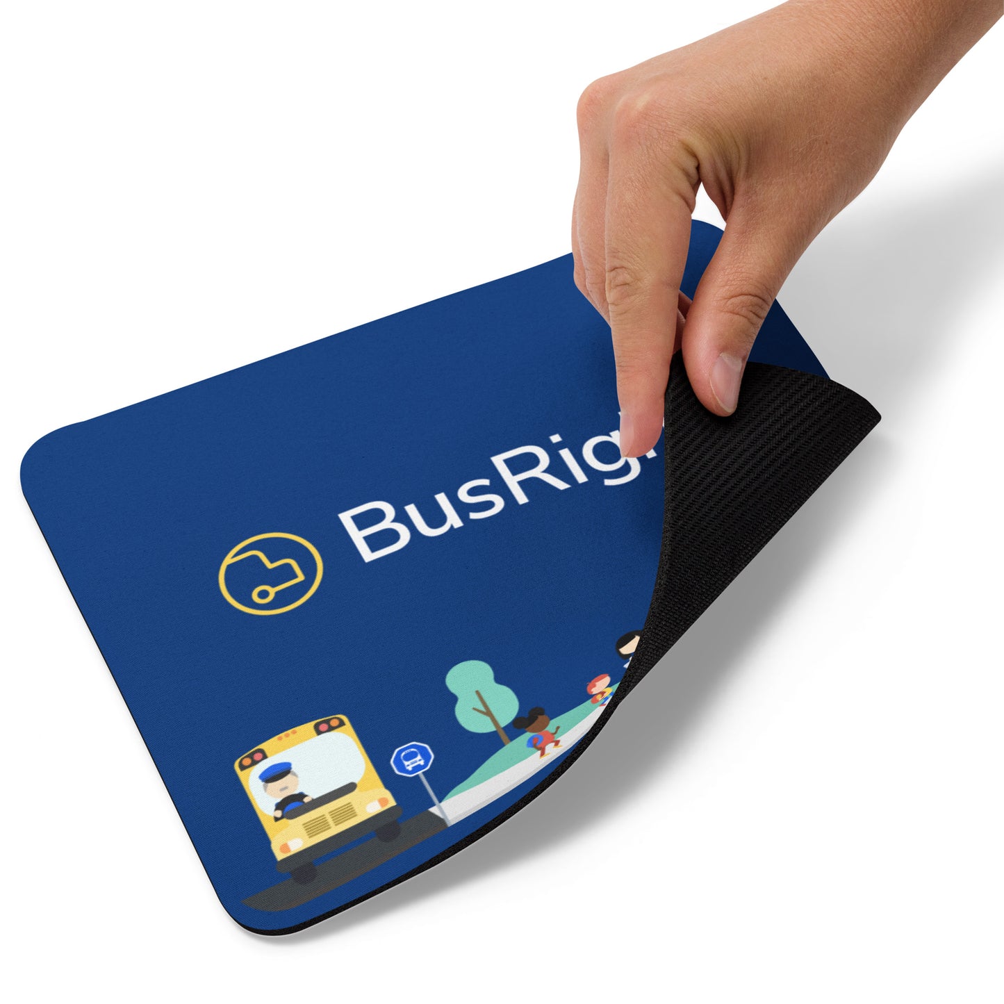 BusRight Mouse Pad - Blue